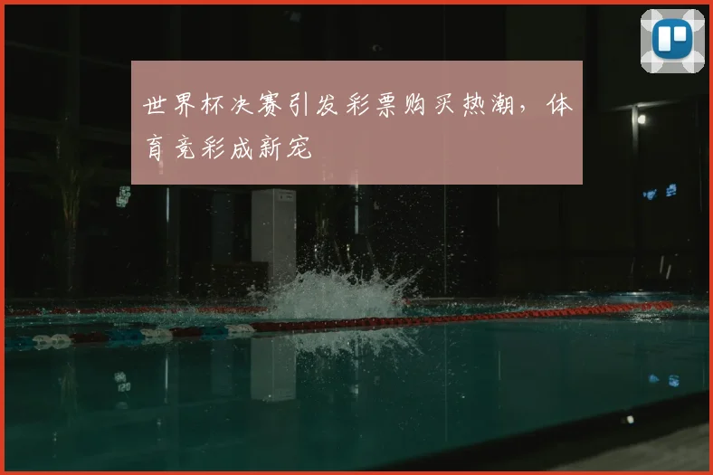 世界杯决赛引发彩票购买热潮,体育竞彩成新宠