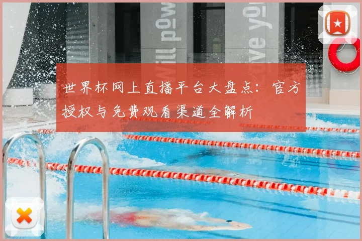 世界杯网上直播平台大盘点:官方授权与免费观看渠道全解析