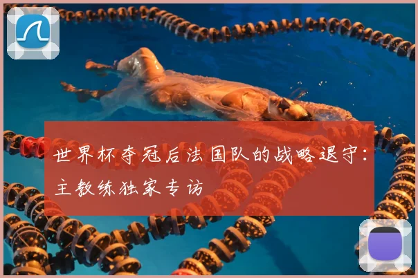 世界杯夺冠后法国队的战略退守:主教练独家专访